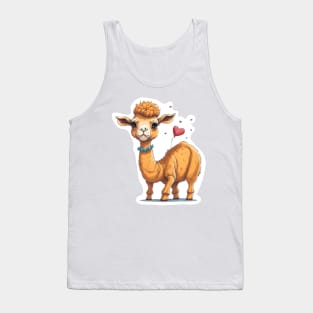 Minimal Cute Baby Camel Tank Top